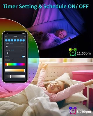 Waterproof Smart Wifi LED Strip Lights Wireless App Remote Control