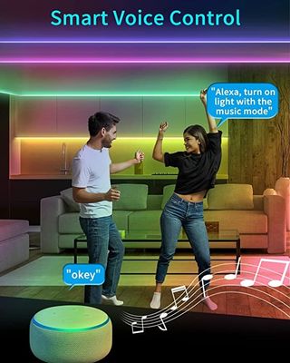 Waterproof Smart Wifi LED Strip Lights Wireless App Remote Control