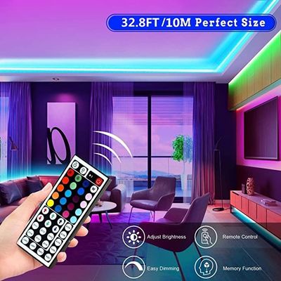 RGB Waterproof Gradient Light Strip Remote Control HighTiming RF 5m Smart LED Strip